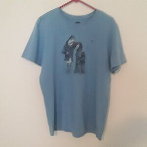 Life Is Good Crusher Tee mens medium classic fitblue w/ graphics t-shirt